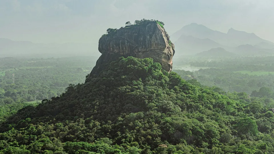 Sigiriya Rock Fortress in Sri Lanka